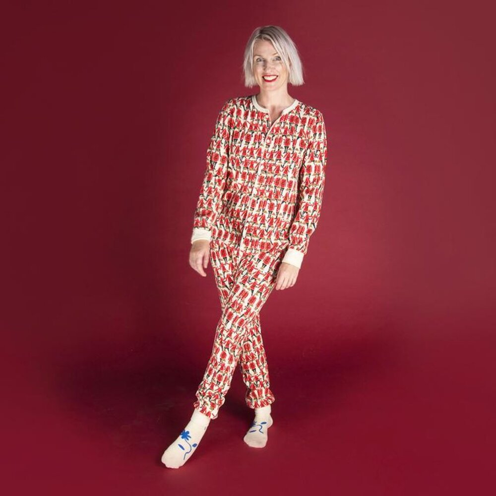 Arborist Adult Onesie Unisex Medium Marching Mountie Print